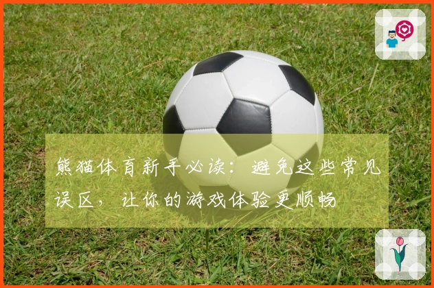 熊猫体育新手必读：避免这些常见误区，让你的游戏体验更顺畅